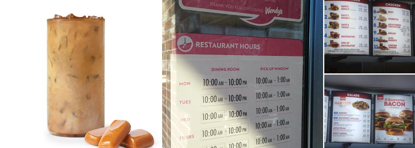 Wendy's Menu