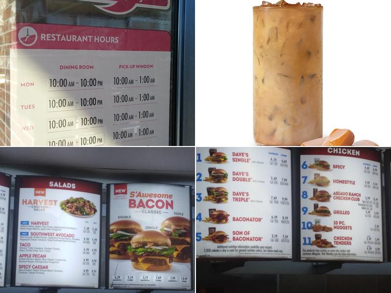 Wendy's Menu