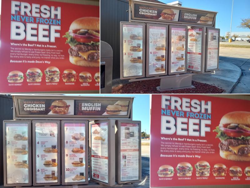 Wendy's Menu