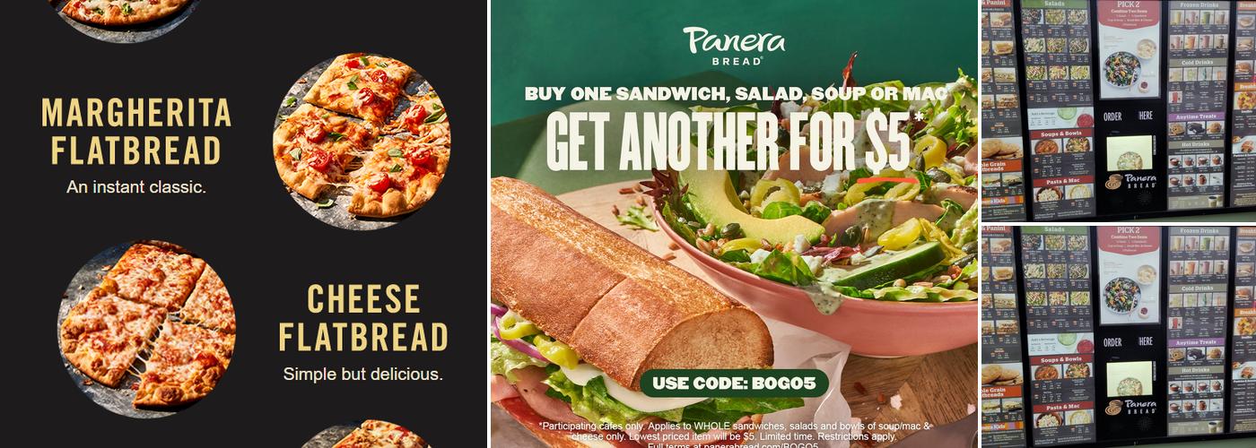 Panera Bread Menu