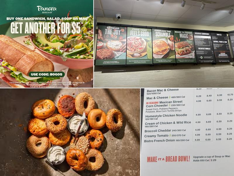 Panera Bread Menu