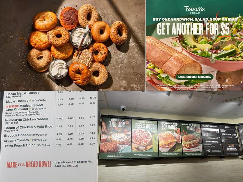 Panera Bread Menu