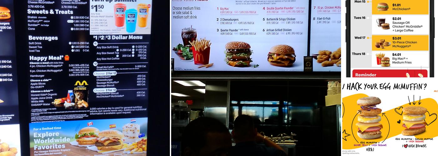 McDonald's Menu