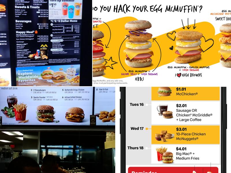 McDonald's Menu