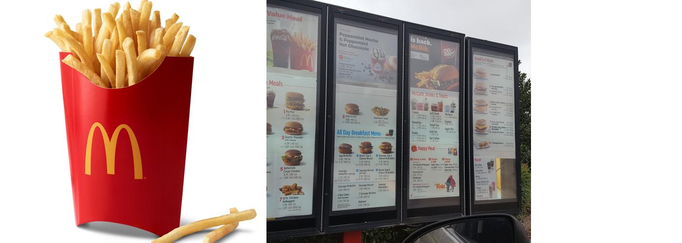 McDonald's Menu