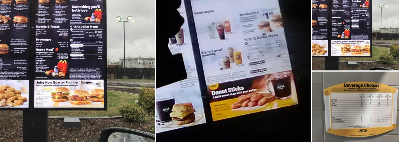 McDonald's Menu