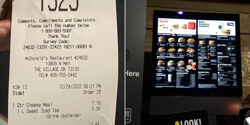 McDonald's Menu