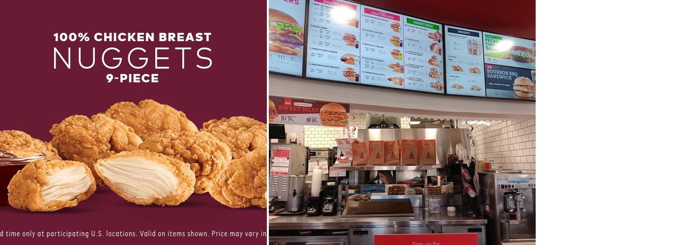 Arby's Menu