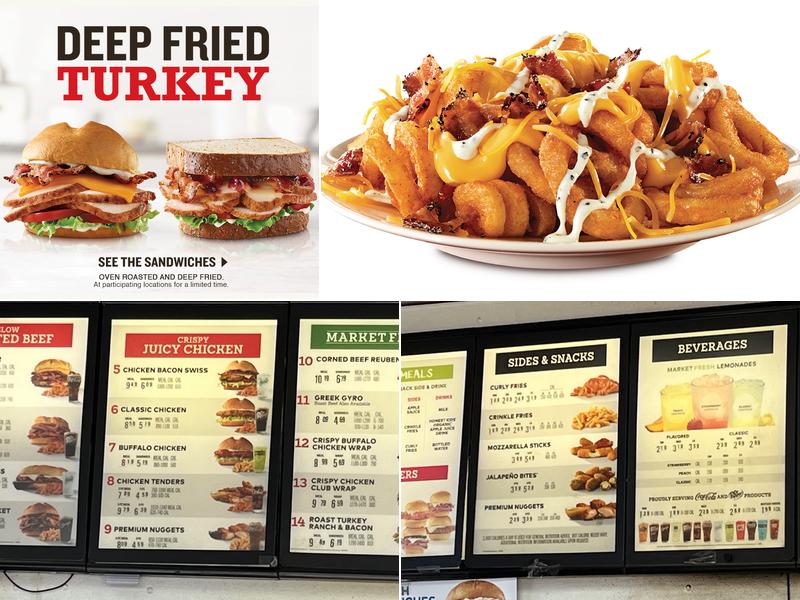Arby's Menu