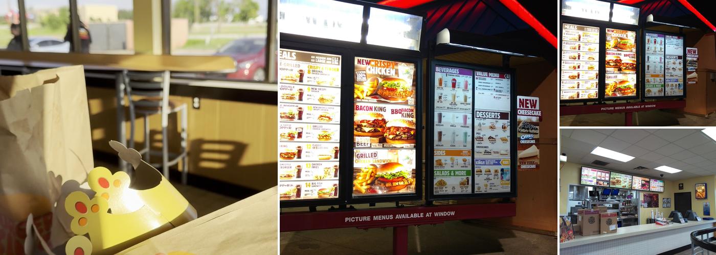 Burger King Menu