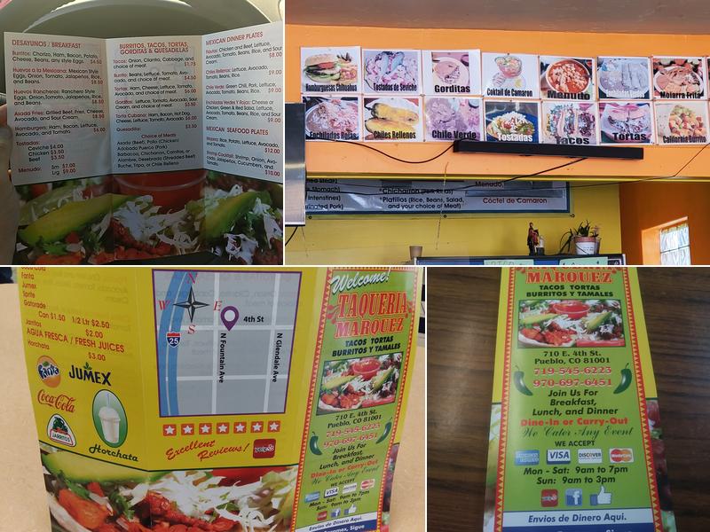 Taqueria Marquez Menu