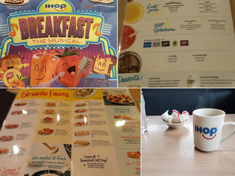 IHOP Menu