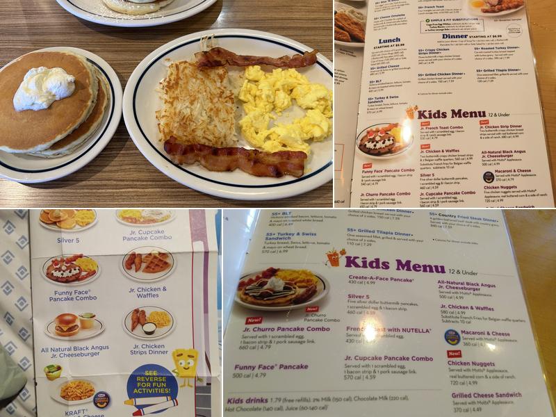 IHOP Menu