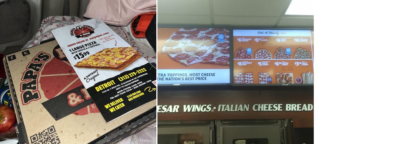 Little Caesars Pizza Menu