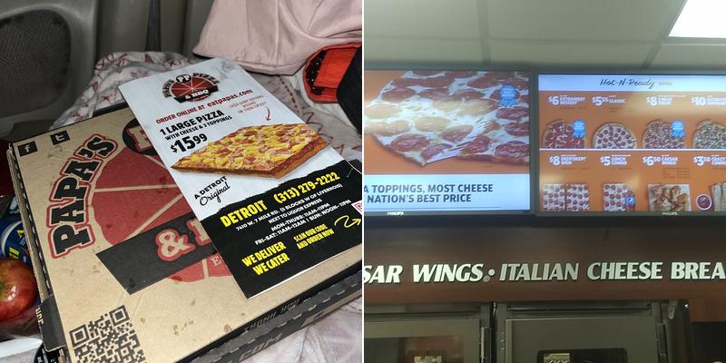 Little Caesars Pizza Menu