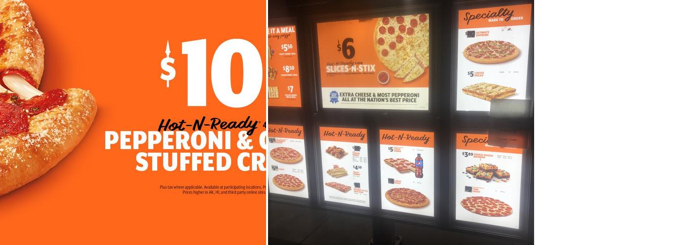Little Caesars Pizza Menu