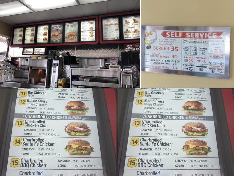 Carl’s Jr. Menu