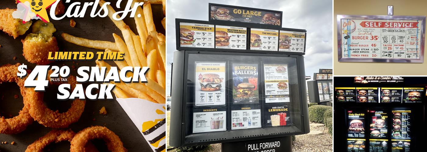 Carl’s Jr. Menu