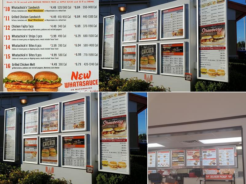 Whataburger Menu