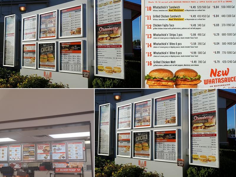 Whataburger Menu