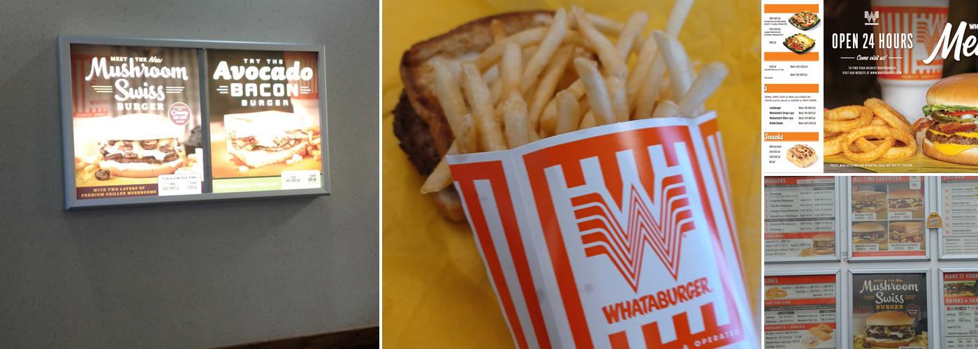Whataburger Menu
