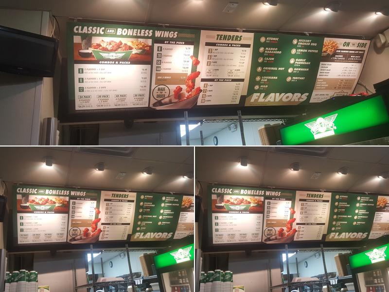 Wingstop Menu