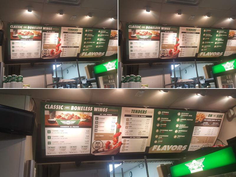 Wingstop Menu