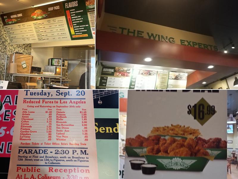 Wingstop Menu