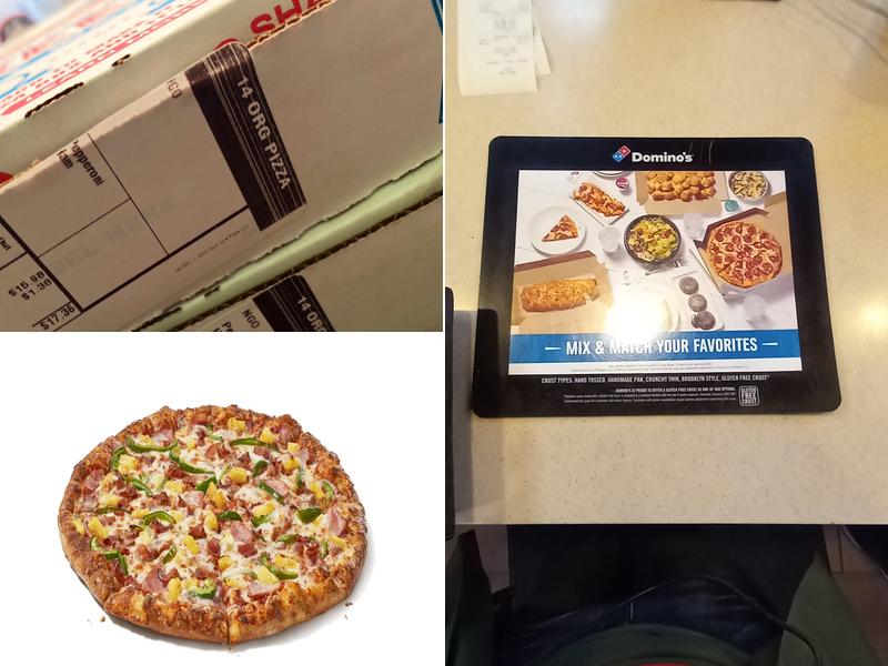 Domino's Pizza Menu