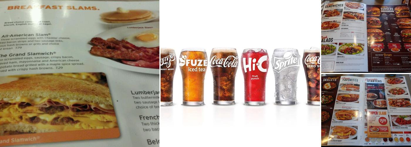 Denny's Restaurant Menu