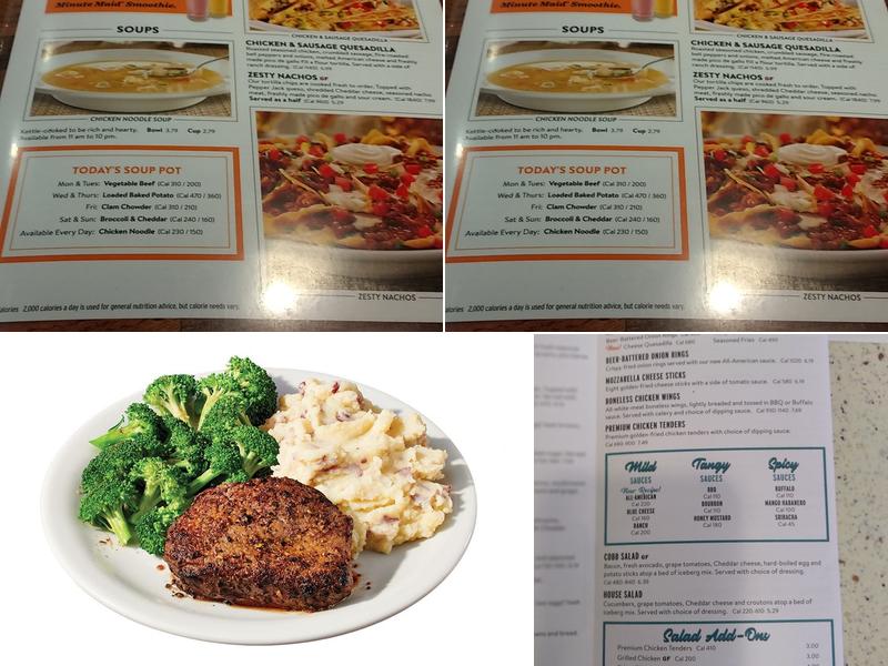 Denny's Restaurant Menu