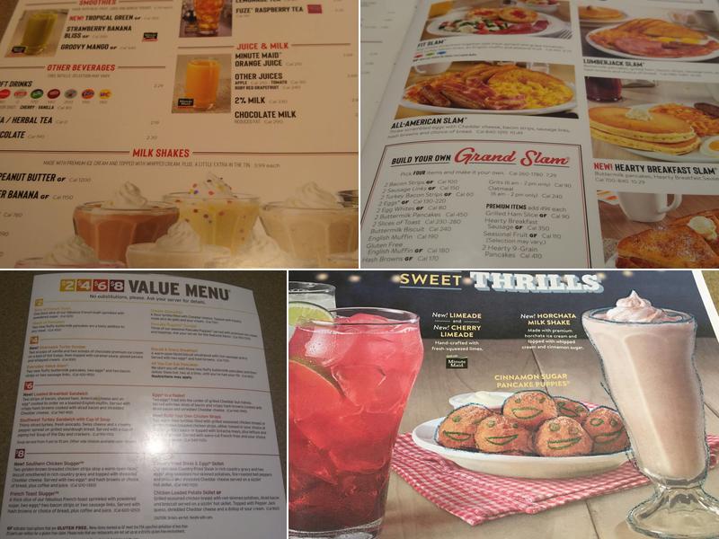 Denny's Menu