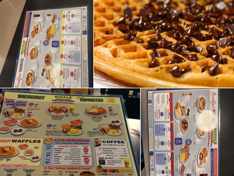 Waffle House Menu