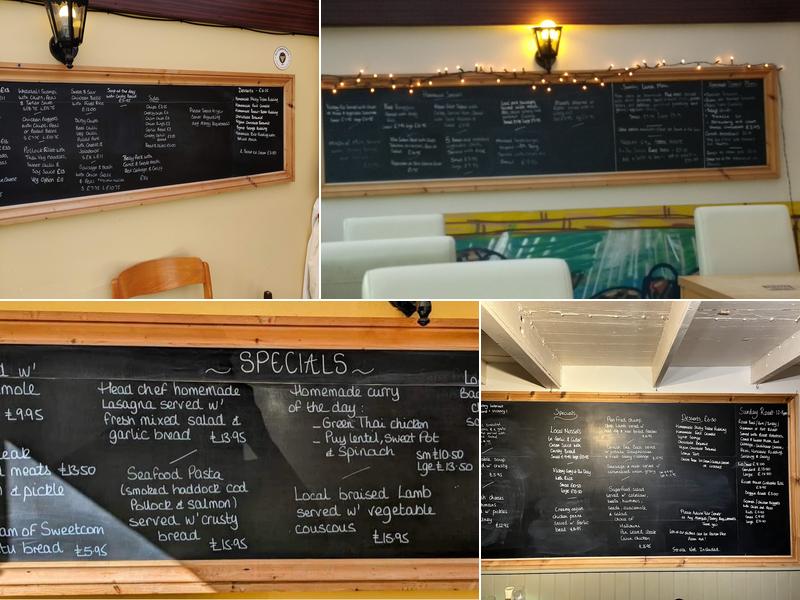 The Victory Inn Menu