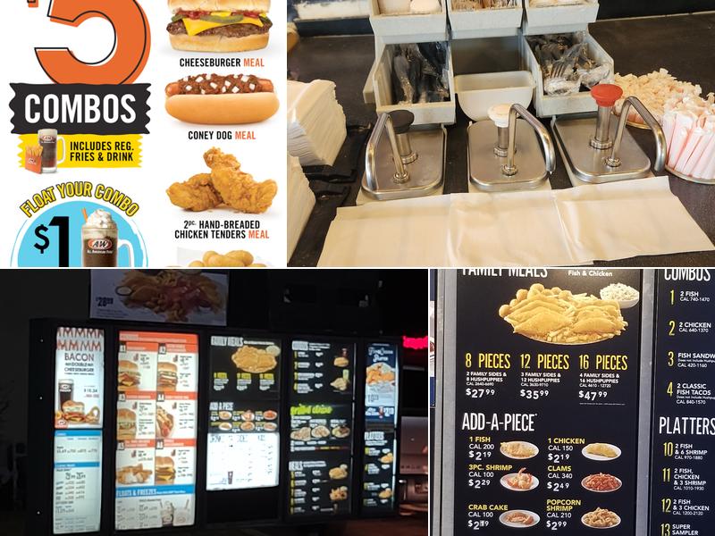 Long John Silver's | A&W Menu