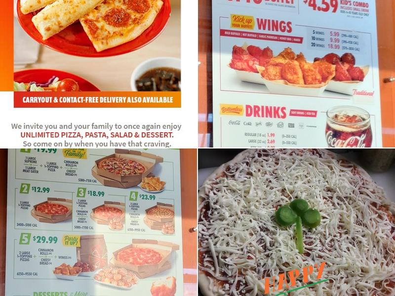 Cicis Pizza Menu