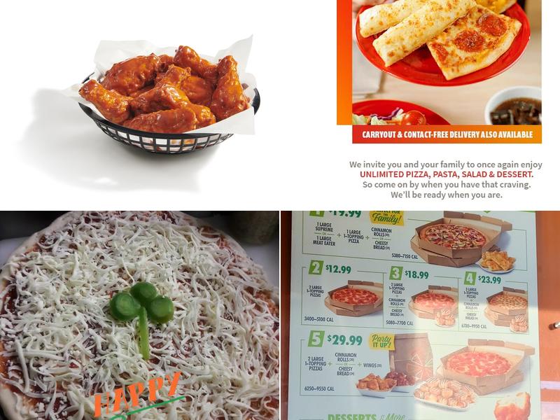 Cicis Pizza Menu