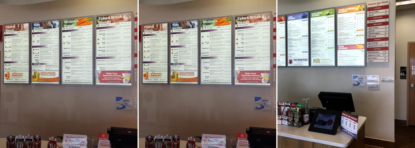 Smoothie King Menu