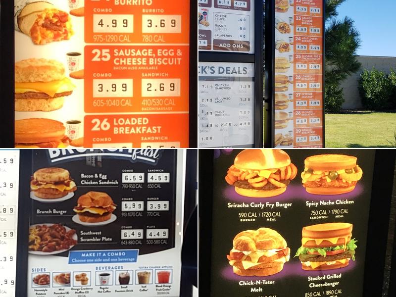 Jack In The Box Menu