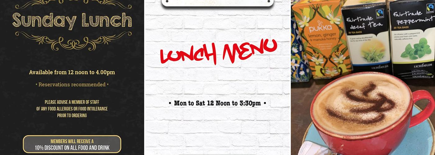 Ruby's at The Medway Inn Menu