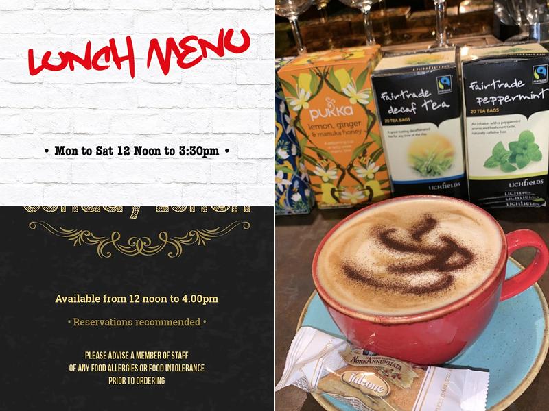 Ruby's at The Medway Inn Menu