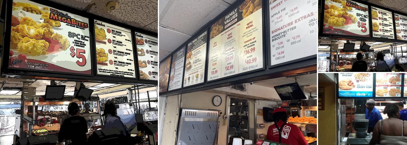 Church's Texas Chicken Menu