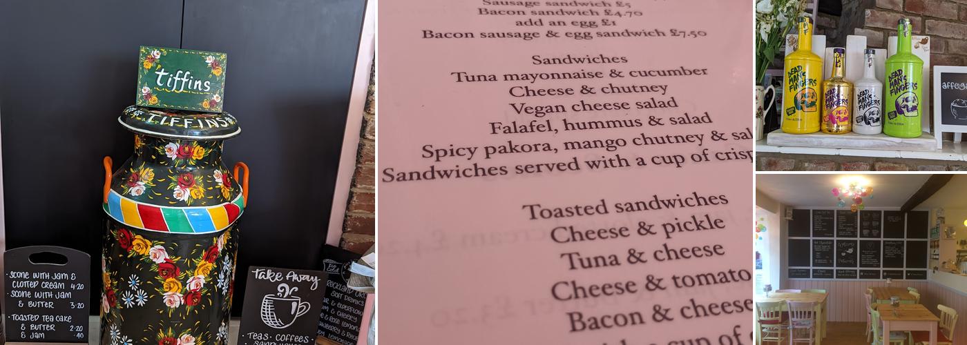 Tiffins of Petworth Menu