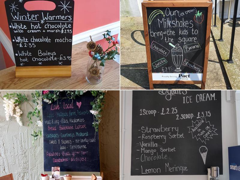 Garton's Coffee House Menu