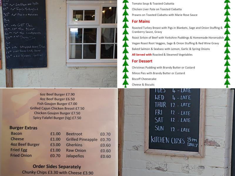 Rose & Crown Village Pub (Eat-Sleep-Drink-Takeaway) Menu
