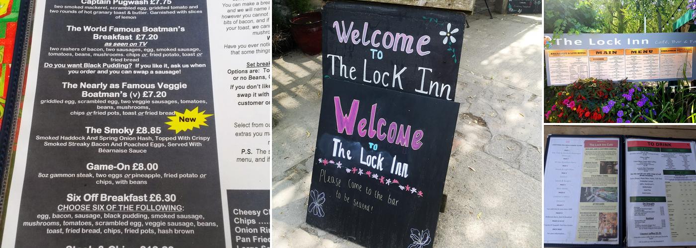 The Lock Inn Café Menu