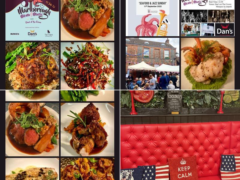 Dan's at The Crown Menu