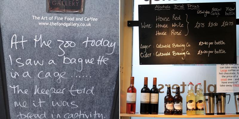 The Food Gallery Menu