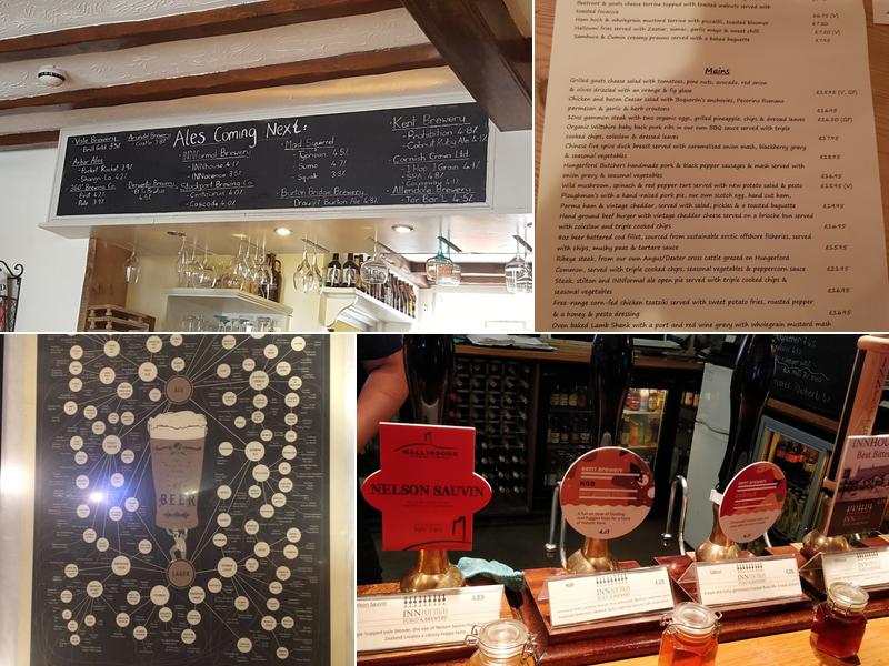 John O'Gaunt Inn Menu