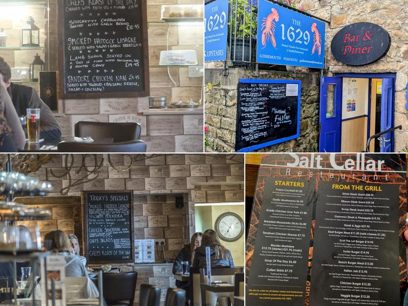 The Salt Cellar Menu